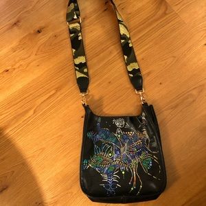 Vegan Crossbody with guitar strap